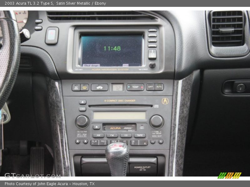 Satin Silver Metallic / Ebony 2003 Acura TL 3.2 Type S