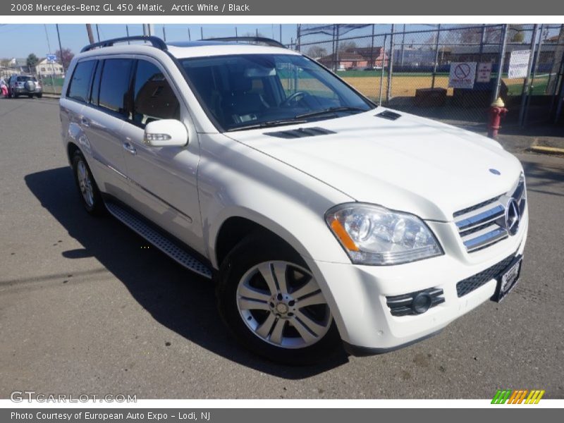 Arctic White / Black 2008 Mercedes-Benz GL 450 4Matic