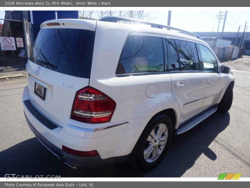Arctic White / Black 2008 Mercedes-Benz GL 450 4Matic