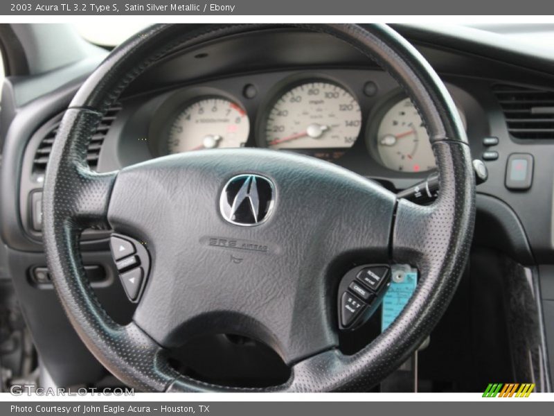 Satin Silver Metallic / Ebony 2003 Acura TL 3.2 Type S