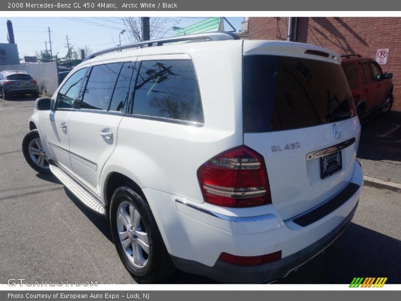 Arctic White / Black 2008 Mercedes-Benz GL 450 4Matic