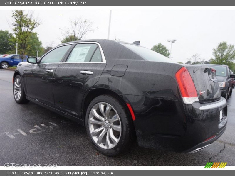Gloss Black / Black/Linen 2015 Chrysler 300 C