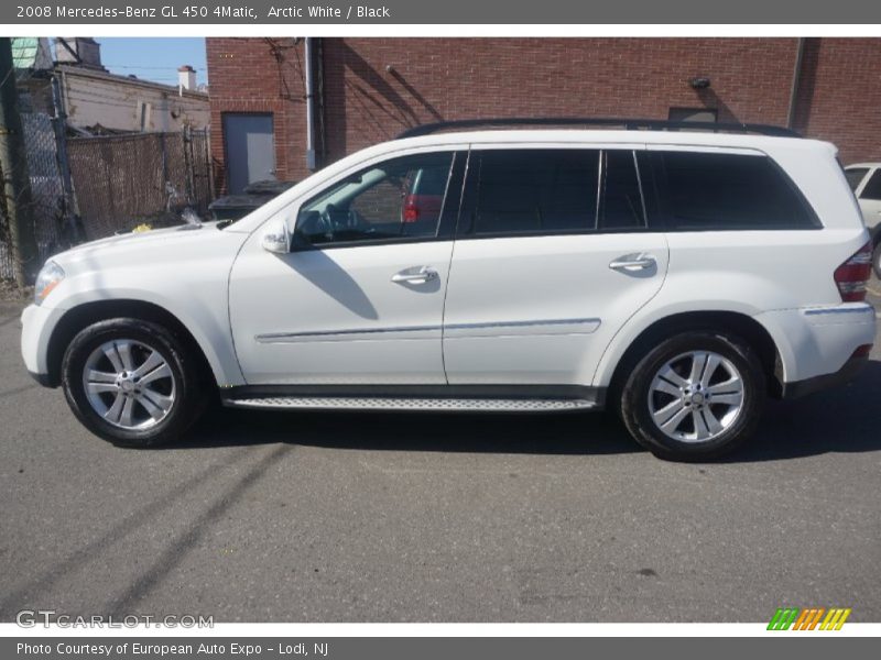 Arctic White / Black 2008 Mercedes-Benz GL 450 4Matic