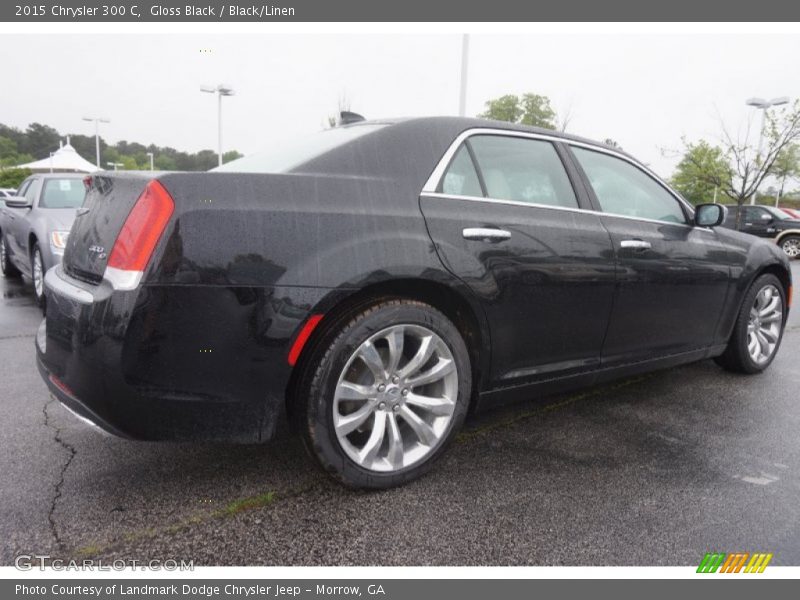 Gloss Black / Black/Linen 2015 Chrysler 300 C