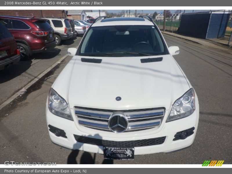 Arctic White / Black 2008 Mercedes-Benz GL 450 4Matic