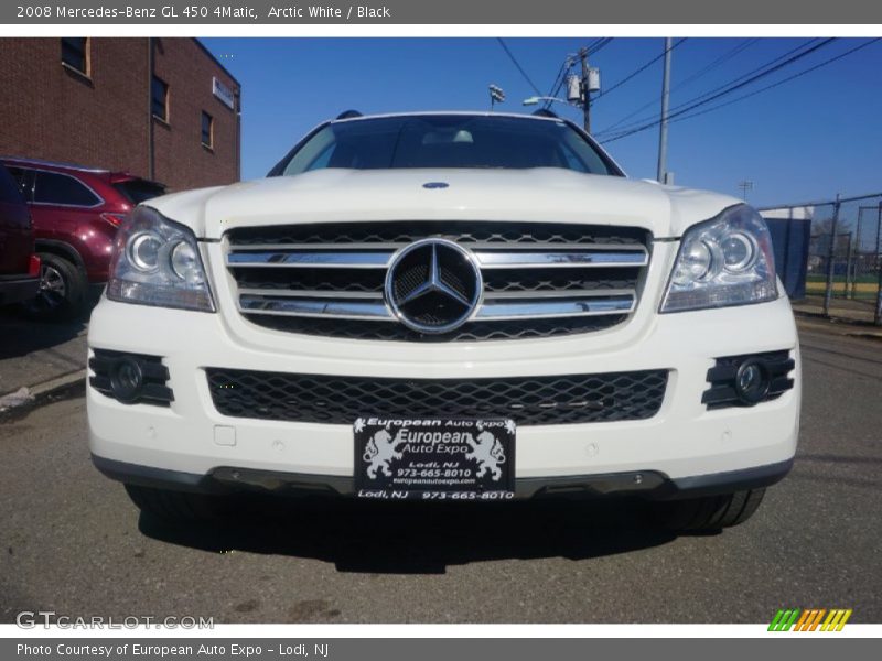 Arctic White / Black 2008 Mercedes-Benz GL 450 4Matic