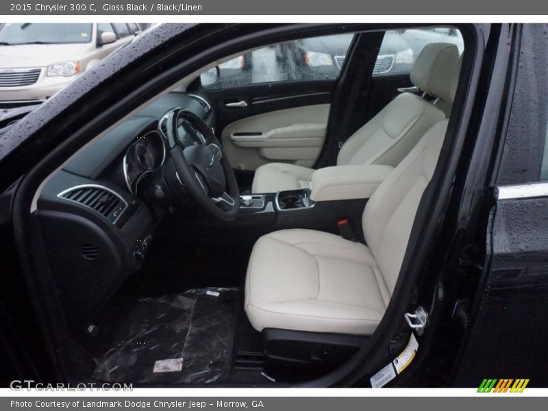 Gloss Black / Black/Linen 2015 Chrysler 300 C