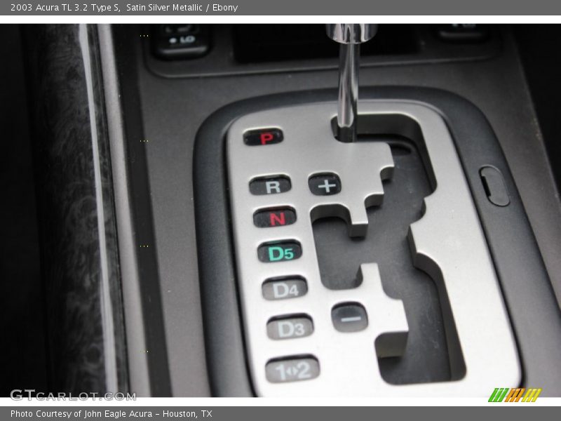 Satin Silver Metallic / Ebony 2003 Acura TL 3.2 Type S