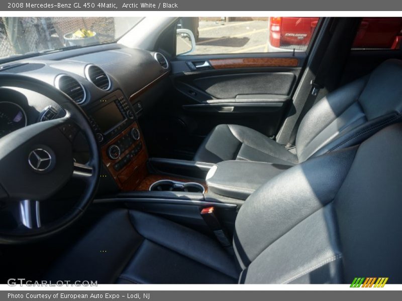 Arctic White / Black 2008 Mercedes-Benz GL 450 4Matic