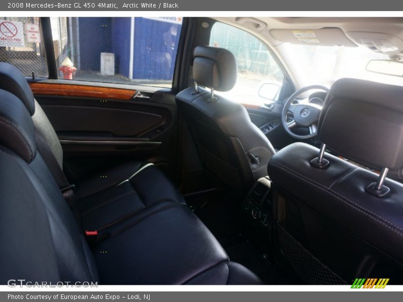 Arctic White / Black 2008 Mercedes-Benz GL 450 4Matic