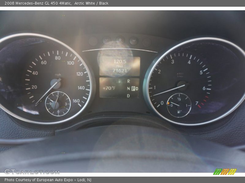 Arctic White / Black 2008 Mercedes-Benz GL 450 4Matic