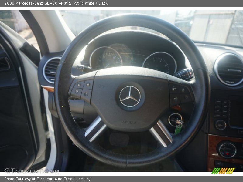 Arctic White / Black 2008 Mercedes-Benz GL 450 4Matic