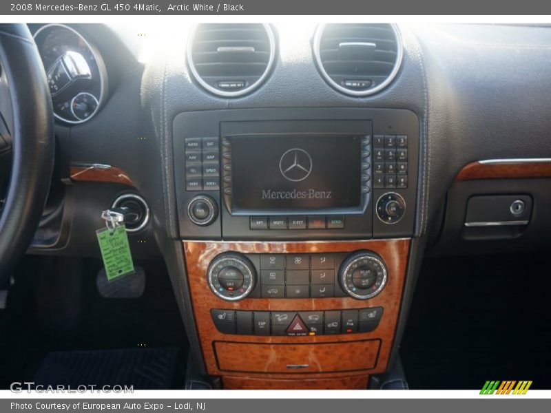 Arctic White / Black 2008 Mercedes-Benz GL 450 4Matic