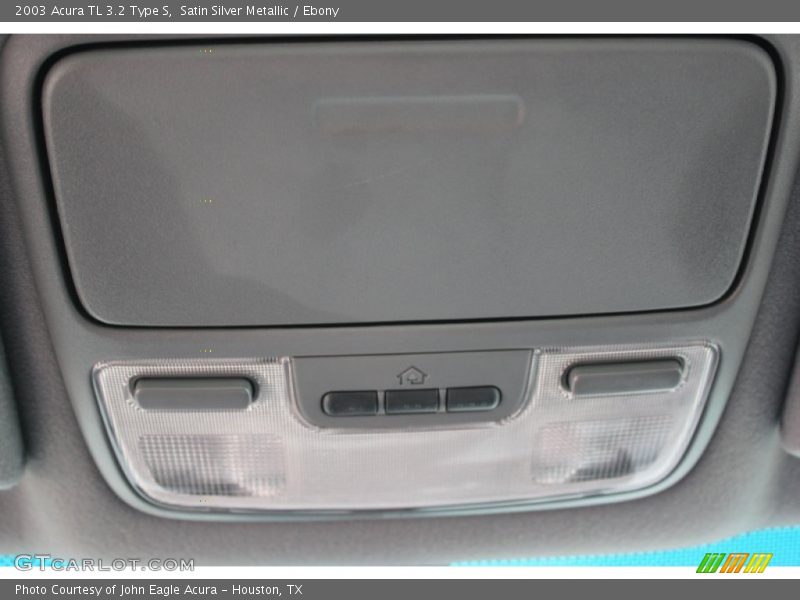 Satin Silver Metallic / Ebony 2003 Acura TL 3.2 Type S