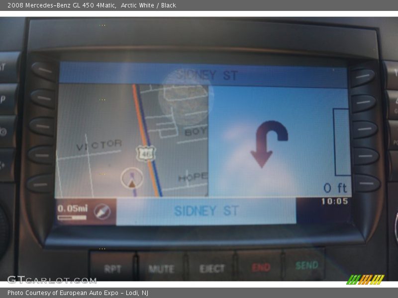 Arctic White / Black 2008 Mercedes-Benz GL 450 4Matic