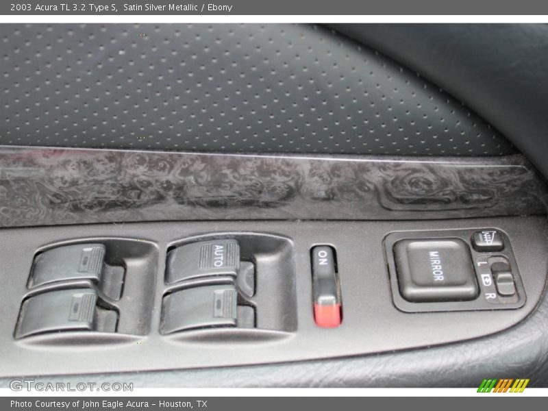 Satin Silver Metallic / Ebony 2003 Acura TL 3.2 Type S