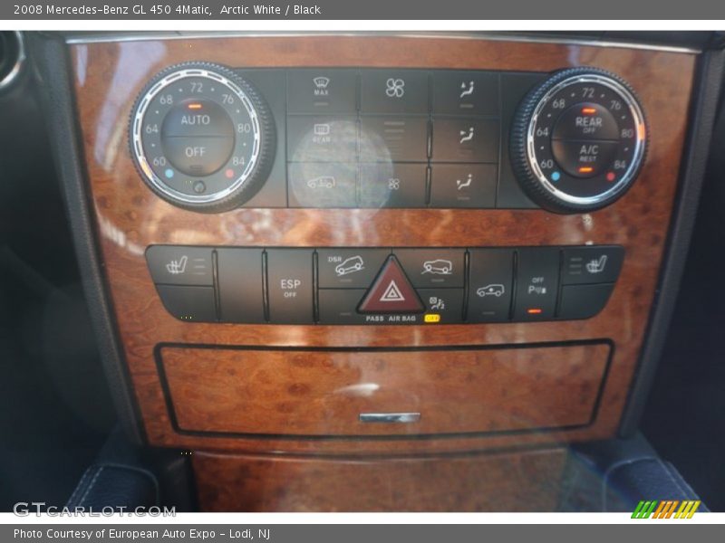 Arctic White / Black 2008 Mercedes-Benz GL 450 4Matic
