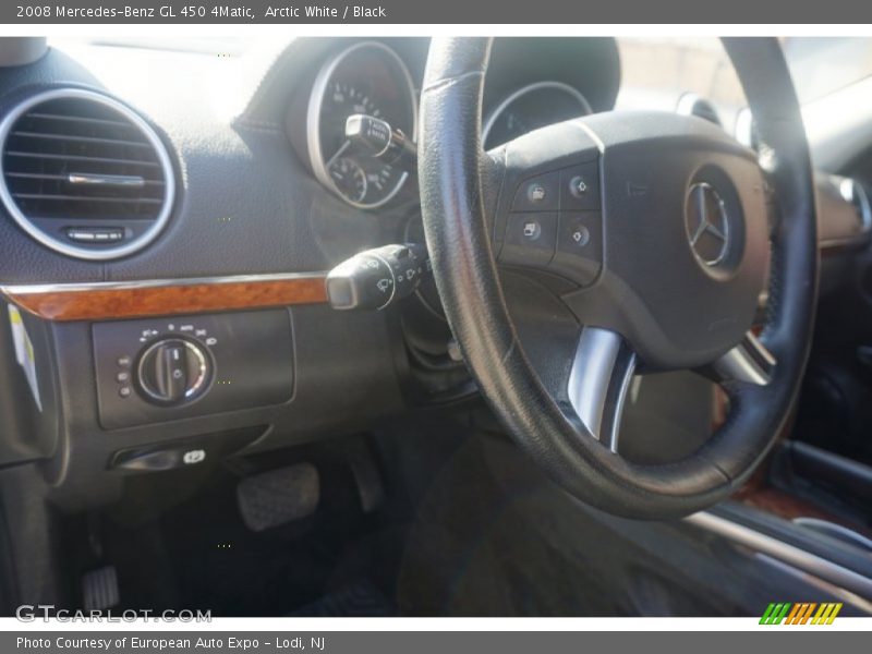 Arctic White / Black 2008 Mercedes-Benz GL 450 4Matic