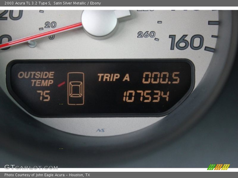 Satin Silver Metallic / Ebony 2003 Acura TL 3.2 Type S