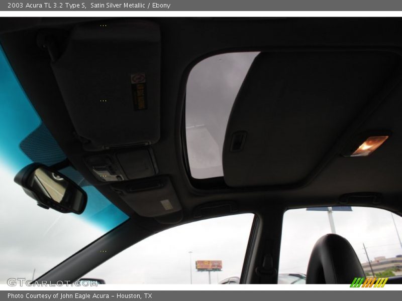 Satin Silver Metallic / Ebony 2003 Acura TL 3.2 Type S