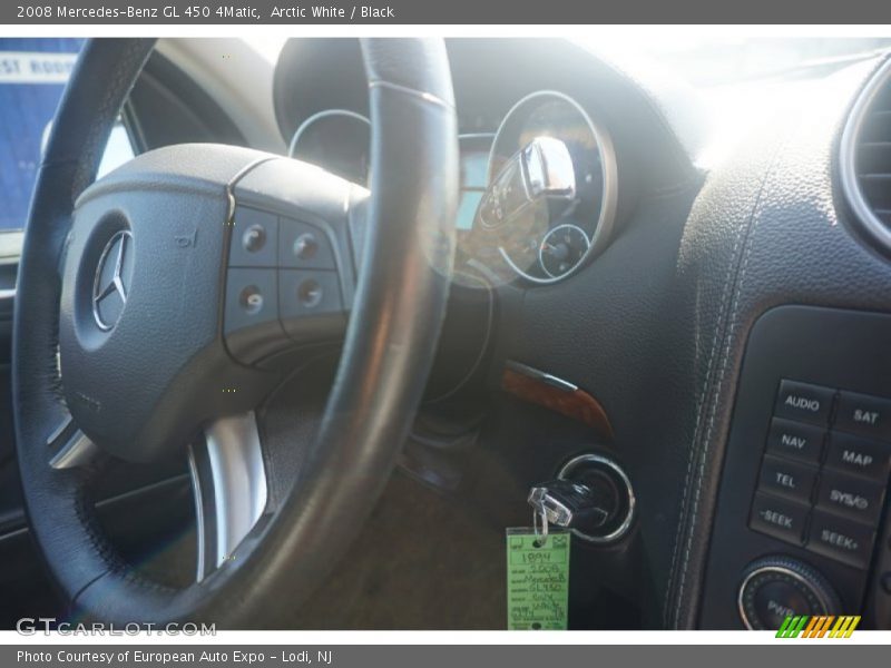 Arctic White / Black 2008 Mercedes-Benz GL 450 4Matic