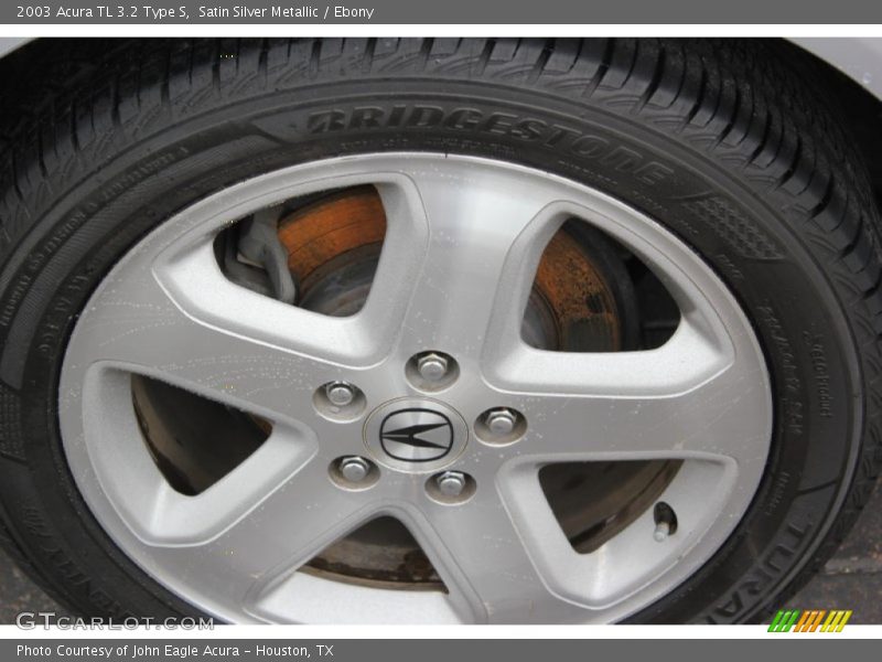 Satin Silver Metallic / Ebony 2003 Acura TL 3.2 Type S