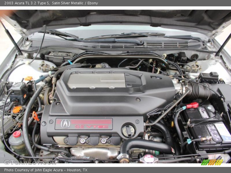 Satin Silver Metallic / Ebony 2003 Acura TL 3.2 Type S