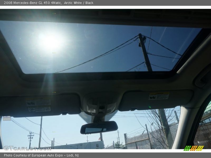 Arctic White / Black 2008 Mercedes-Benz GL 450 4Matic