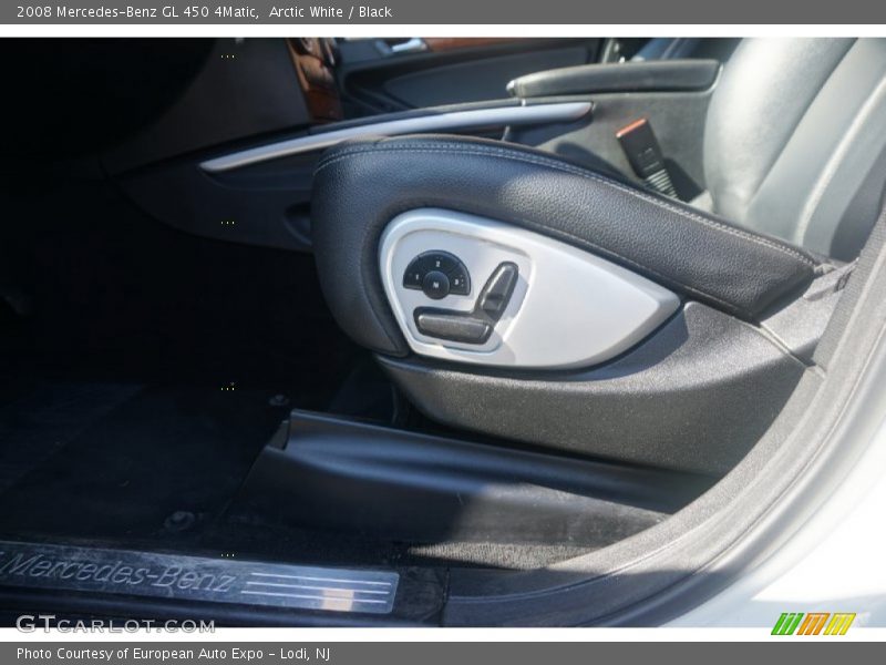 Arctic White / Black 2008 Mercedes-Benz GL 450 4Matic