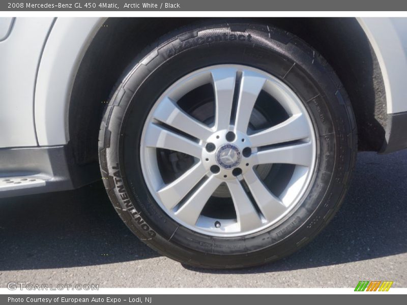 Arctic White / Black 2008 Mercedes-Benz GL 450 4Matic