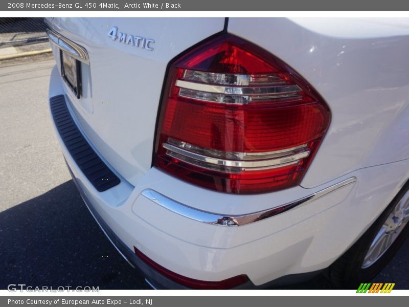 Arctic White / Black 2008 Mercedes-Benz GL 450 4Matic