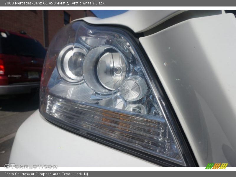 Arctic White / Black 2008 Mercedes-Benz GL 450 4Matic