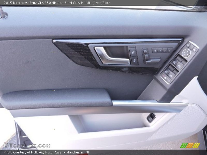 Steel Grey Metallic / Ash/Black 2015 Mercedes-Benz GLK 350 4Matic