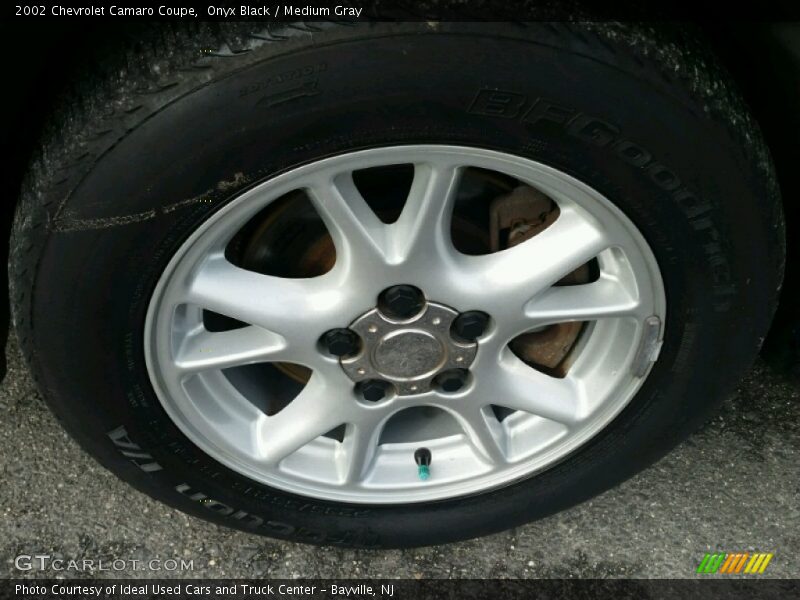 Onyx Black / Medium Gray 2002 Chevrolet Camaro Coupe