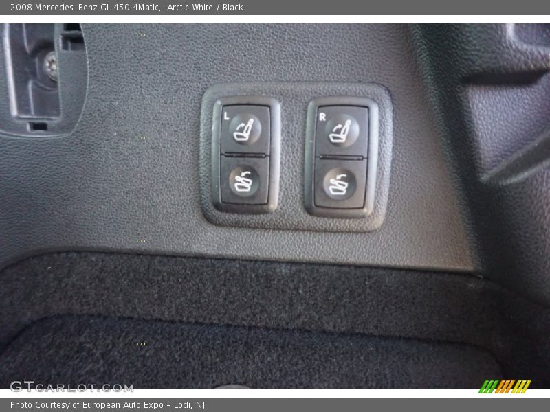 Arctic White / Black 2008 Mercedes-Benz GL 450 4Matic