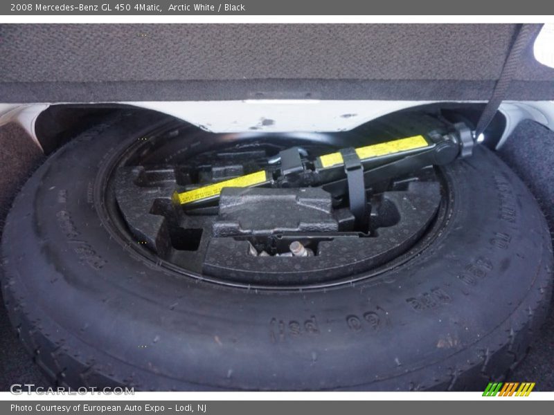 Arctic White / Black 2008 Mercedes-Benz GL 450 4Matic
