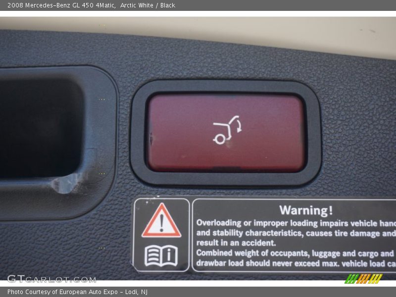 Arctic White / Black 2008 Mercedes-Benz GL 450 4Matic