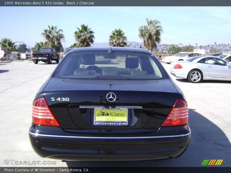Black / Charcoal 2005 Mercedes-Benz S 430 Sedan