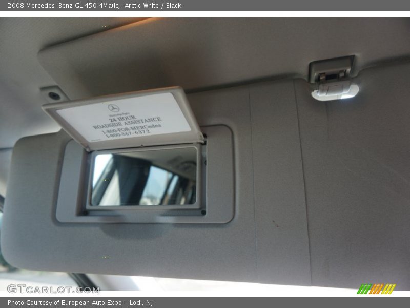 Arctic White / Black 2008 Mercedes-Benz GL 450 4Matic