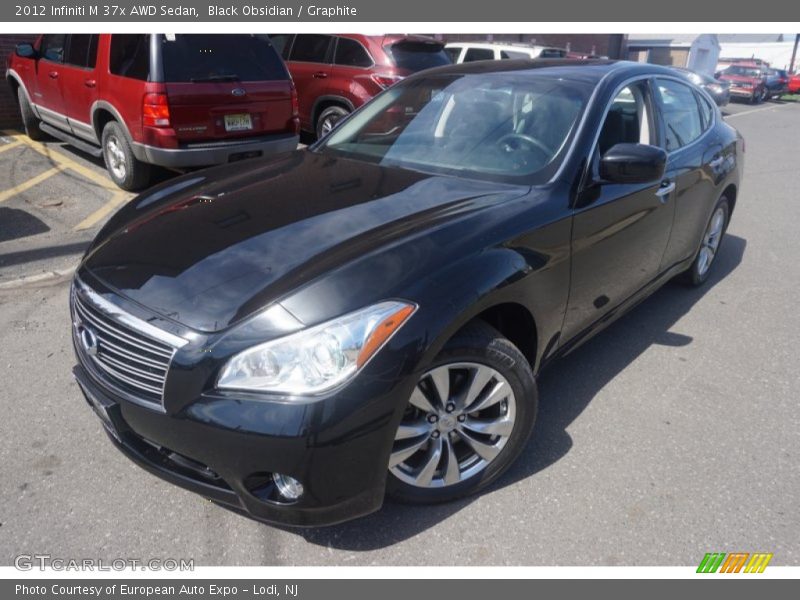 Black Obsidian / Graphite 2012 Infiniti M 37x AWD Sedan