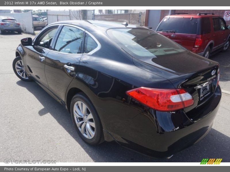 Black Obsidian / Graphite 2012 Infiniti M 37x AWD Sedan