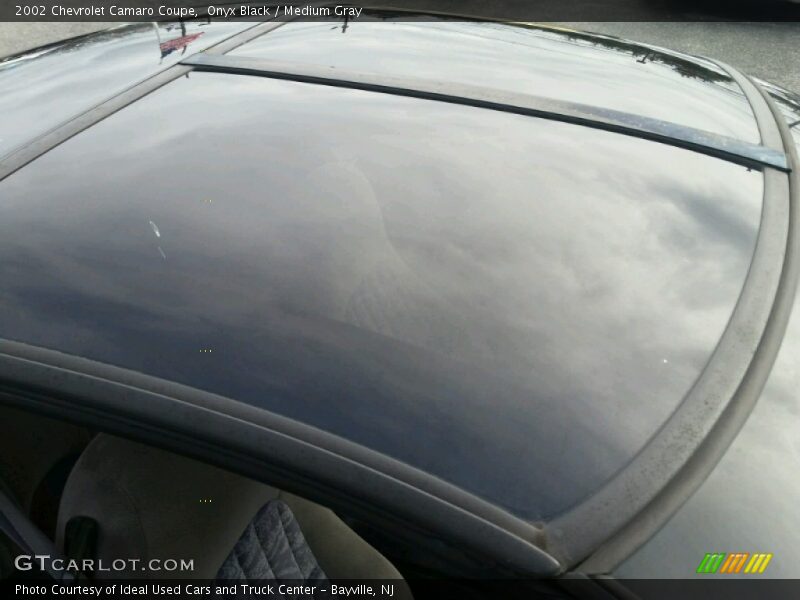 Onyx Black / Medium Gray 2002 Chevrolet Camaro Coupe