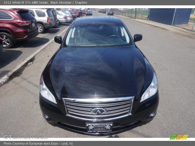 Black Obsidian / Graphite 2012 Infiniti M 37x AWD Sedan