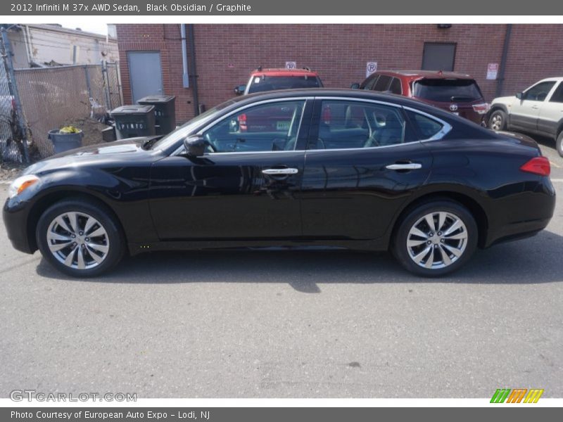 Black Obsidian / Graphite 2012 Infiniti M 37x AWD Sedan
