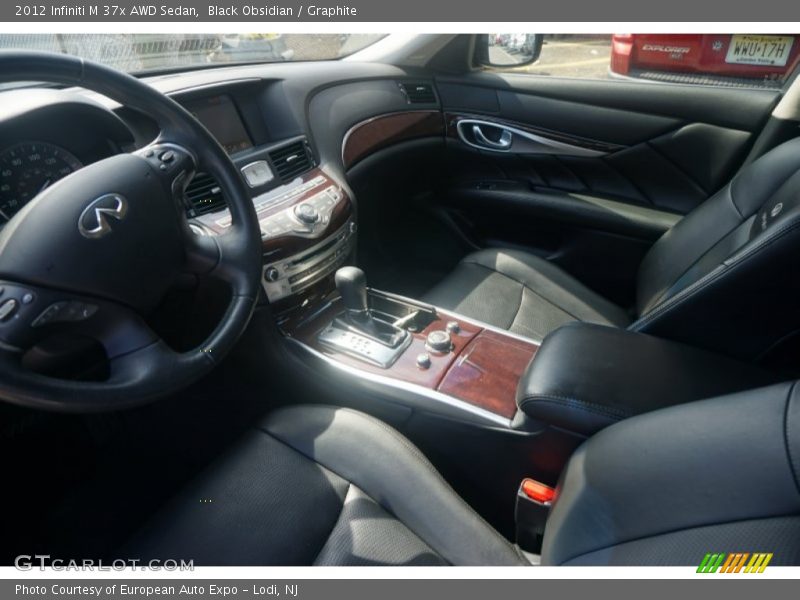 Black Obsidian / Graphite 2012 Infiniti M 37x AWD Sedan