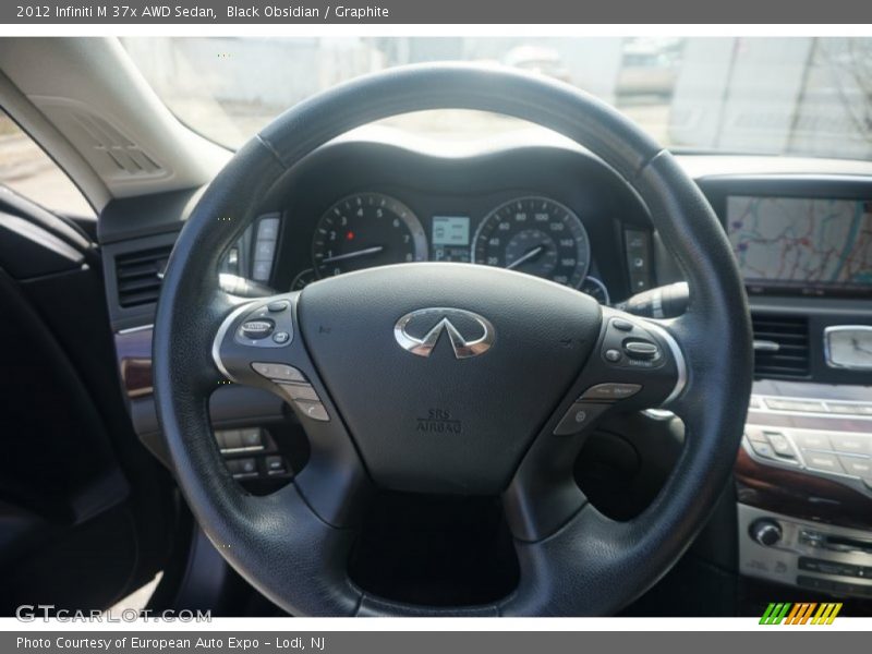 Black Obsidian / Graphite 2012 Infiniti M 37x AWD Sedan