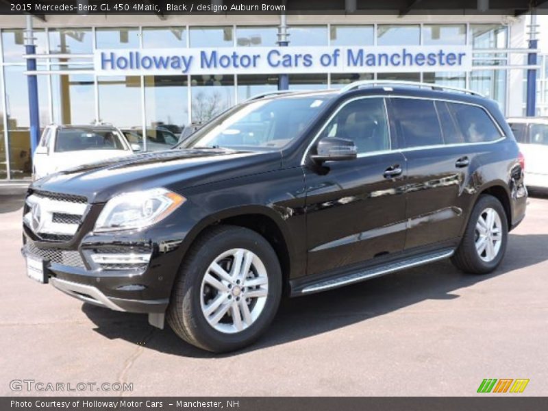 Black / designo Auburn Brown 2015 Mercedes-Benz GL 450 4Matic