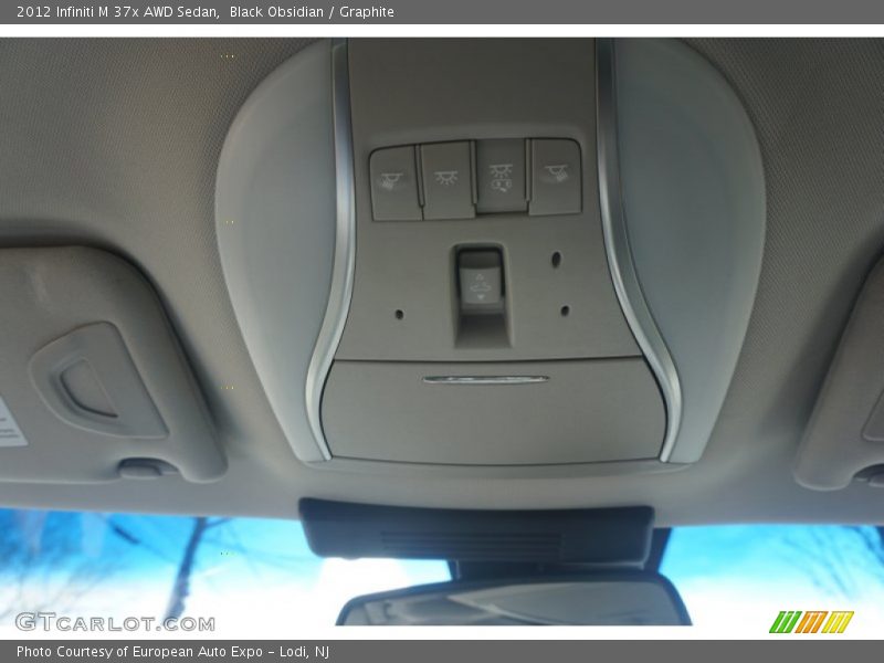 Black Obsidian / Graphite 2012 Infiniti M 37x AWD Sedan