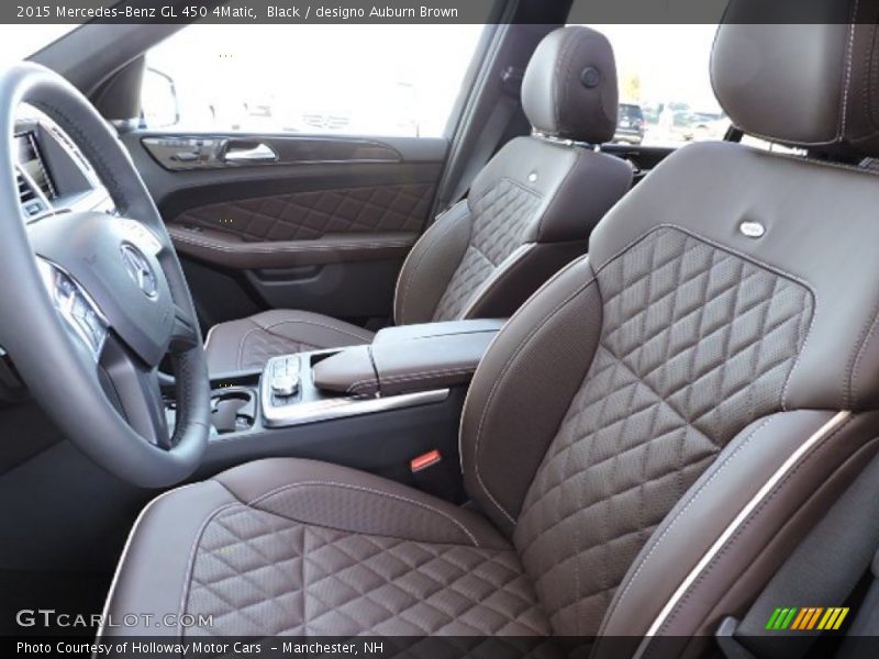 Front Seat of 2015 GL 450 4Matic