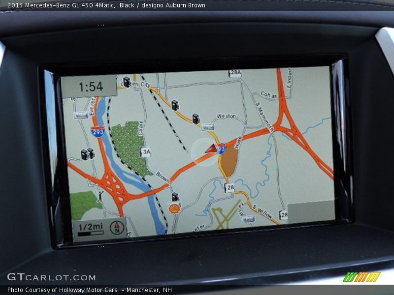 Navigation of 2015 GL 450 4Matic